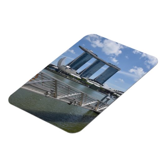 Singapur (Marina Bay Sands) Magnet (Linke Seite)