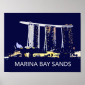 Singapur Marina Bay Sands Poster (Vorne)