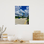 Singapur Marina Bay Sands Skyline Poster (Küche)