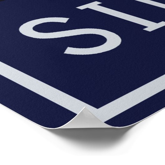 Singapur Merlion Poster (Ecke)