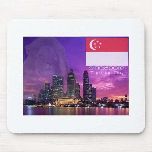 Singapur Mousepad (Vorne)