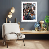 Singapur MRT - Archivkunst Print Poster