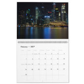 Singapur nach Nacht Kalender (Feb 2027)