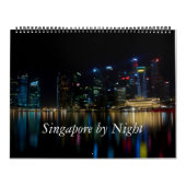 Singapur nach Nacht Kalender (Titelbild)