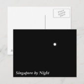 Singapur nach Nacht Postkarte (Vorne/Hinten)