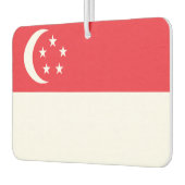 Singapur-Nationalflagge Autolufterfrischer (Links)