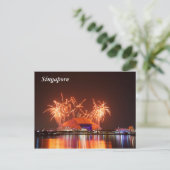Singapur-Nationalstadion Postkarte (Stehend Vorderseite)