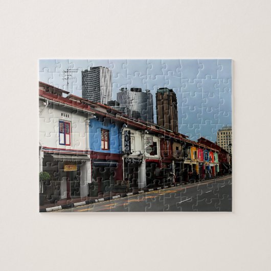 Singapur North Bridge Road #1-2 Jigsaw Puzzle (Horizontal)