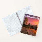 Singapur Notizblock (Innenseite)