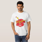 Singapur-Patriot-Hibiskus T-Shirt (Vorne ganz)