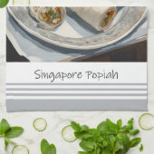 Singapur Popiah Kitchen Towel Geschirrtuch (Gefaltet)