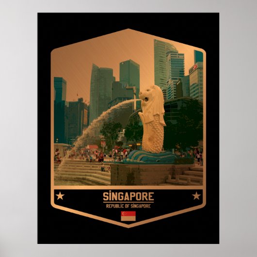 Singapur Poster (Vorne)