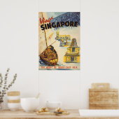 SINGAPUR POSTER (Küche)