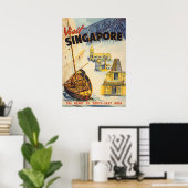 SINGAPUR POSTER (Heimbüro)