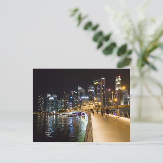 Singapur Postkarte (Stehend Vorderseite)