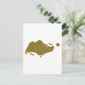 Singapur Postkarte (Stehend Vorderseite)