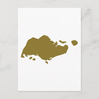 Singapur Postkarte