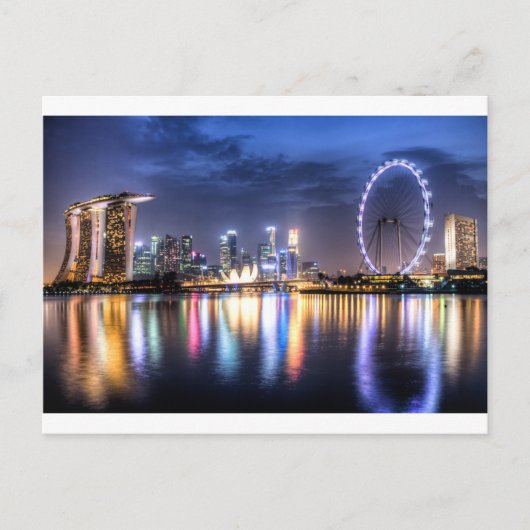 Singapur! Postkarte (Vorderseite)