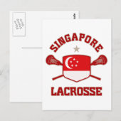 Singapur Postkarte (Vorne/Hinten)