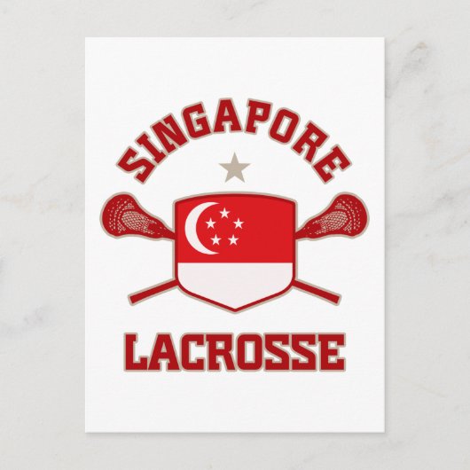 Singapur Postkarte (Vorderseite)