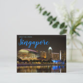 Singapur Postkarte (Stehend Vorderseite)