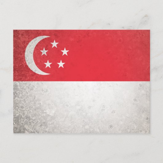 Singapur Postkarte (Vorderseite)