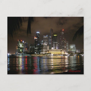 Singapur Postkarte