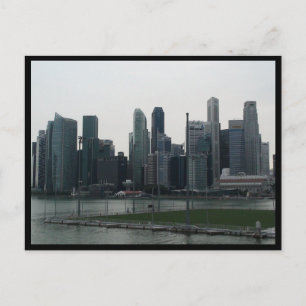 Singapur Postkarte