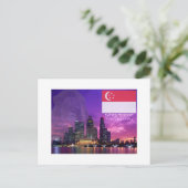 Singapur Postkarte (Stehend Vorderseite)