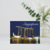 Singapur Postkarte (Stehend Vorderseite)