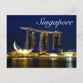 Singapur Postkarte (Vorderseite)