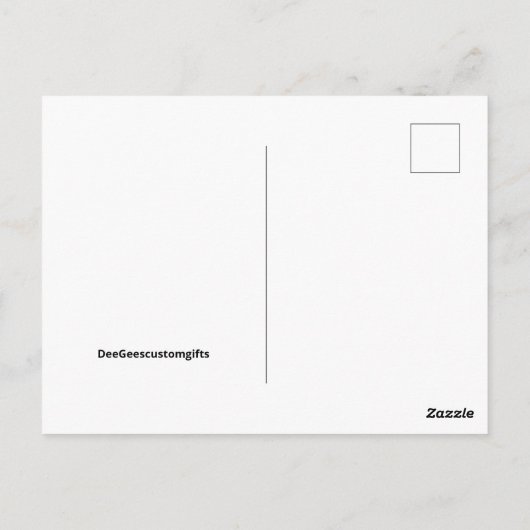 Singapur Postkarte (Rückseite)