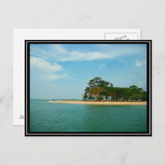 Singapur - Pulau Ubin Postkarte (Vorne/Hinten)