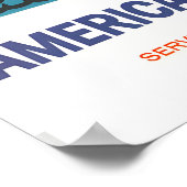 Singapur-Reiseplakat - American President Lines Poster (Ecke)
