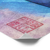 Singapur Satay Seller - Large Archival Print Poster (Ecke)