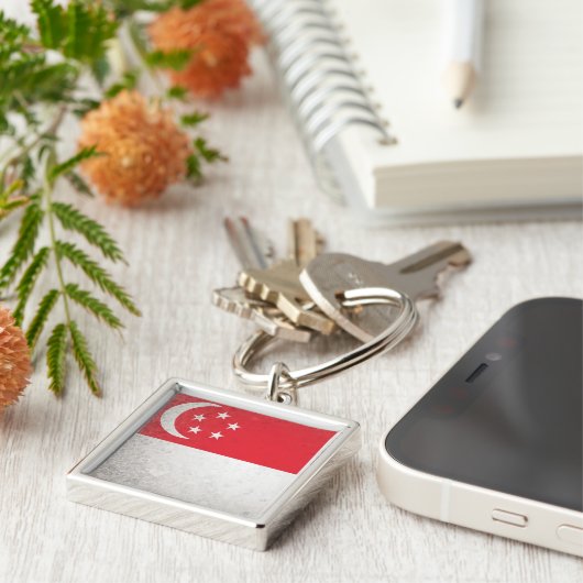 Singapur Schlüsselanhänger (Seite)
