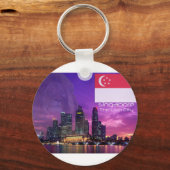 Singapur Schlüsselanhänger (Vorderseite)