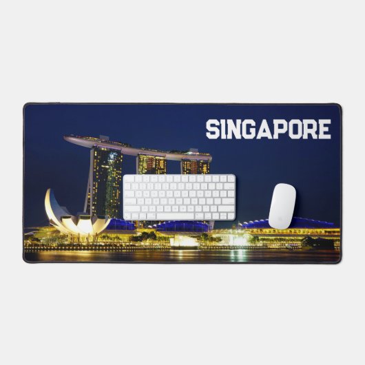 Singapur Schreibtischunterlage (Tastatur & Maus)