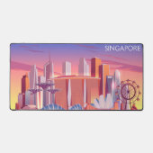 Singapur Schreibtischunterlage (Vorderseite)
