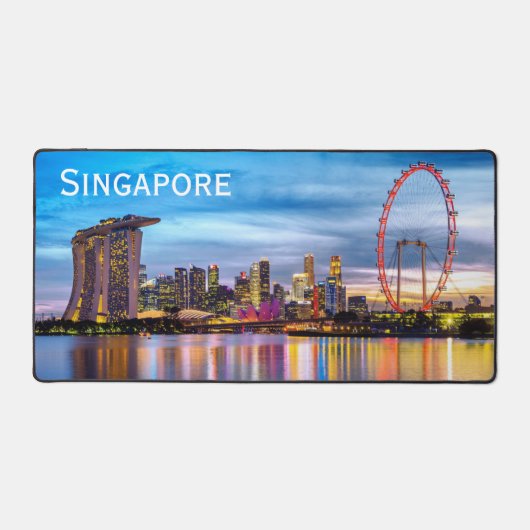 Singapur Schreibtischunterlage (Vorderseite)