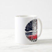 Singapur Singapur Französisch-Frankreich Tree Root Kaffeetasse (VorderseiteRechts)