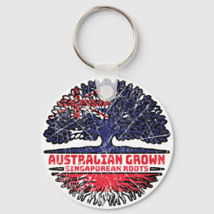 Singapur Singapur Singapur Australian Australia Tr Schlüsselanhänger