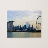 Singapur Skyline am Tag Puzzle (Horizontal)