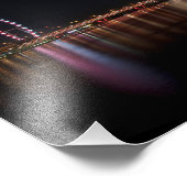 Singapur Skyline by Night Fotodruck (Ecke)