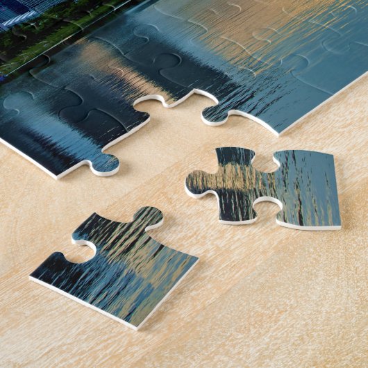 Singapur-Skyline in der Sonne Puzzle (Seite)