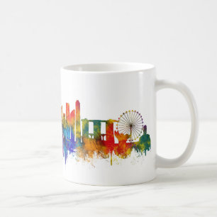 Singapur Skyline Kaffeetasse