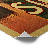Singapur Skyline Poster (Ecke)