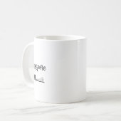Singapur Skyline Reise Urlaub Outfits Kaffeetasse (Vorderseite Links)