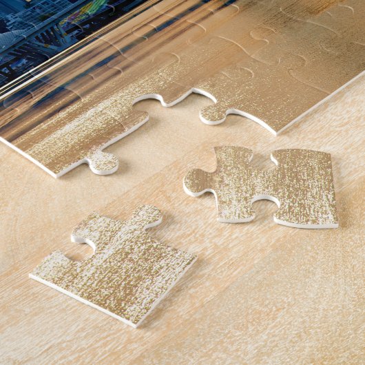 Singapur Skyline Sunset Puzzle (Seite)