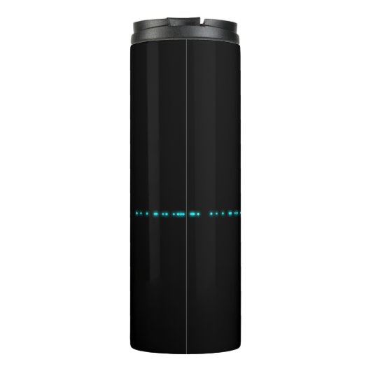 Singapur-Skyline Thermosbecher (Rückseite)